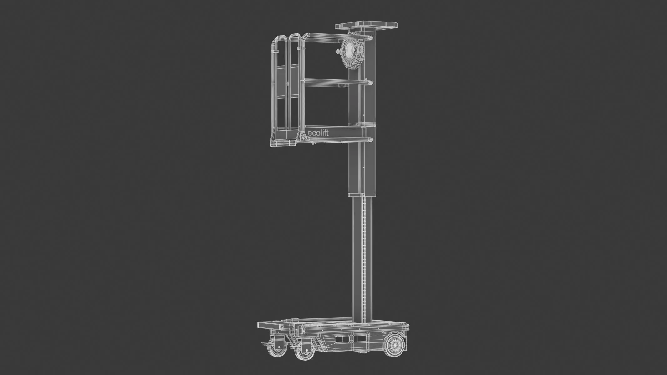 JLG Ecolift Non-Powered 3D model_17