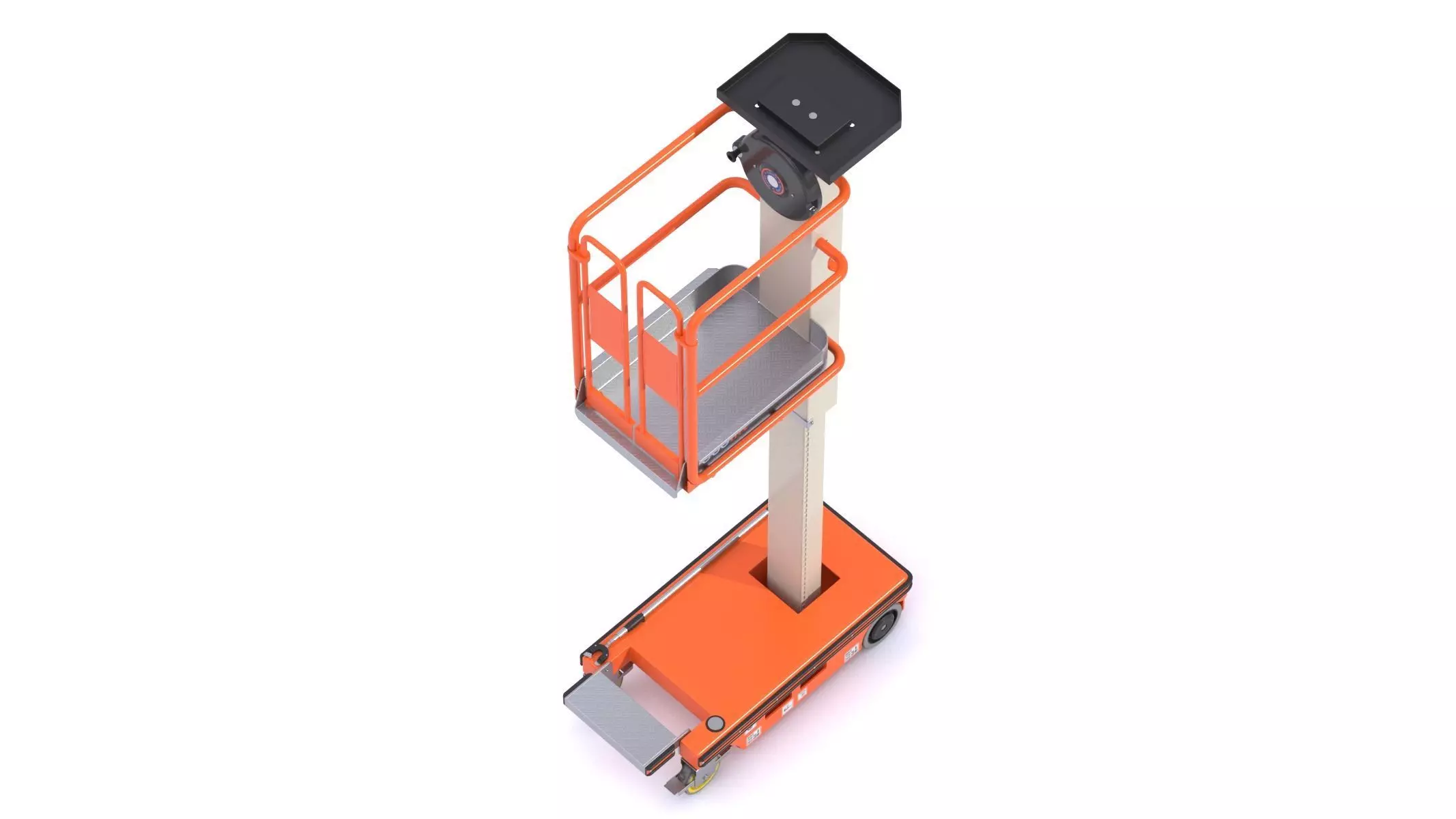 JLG Ecolift Non-Powered 3D model_7