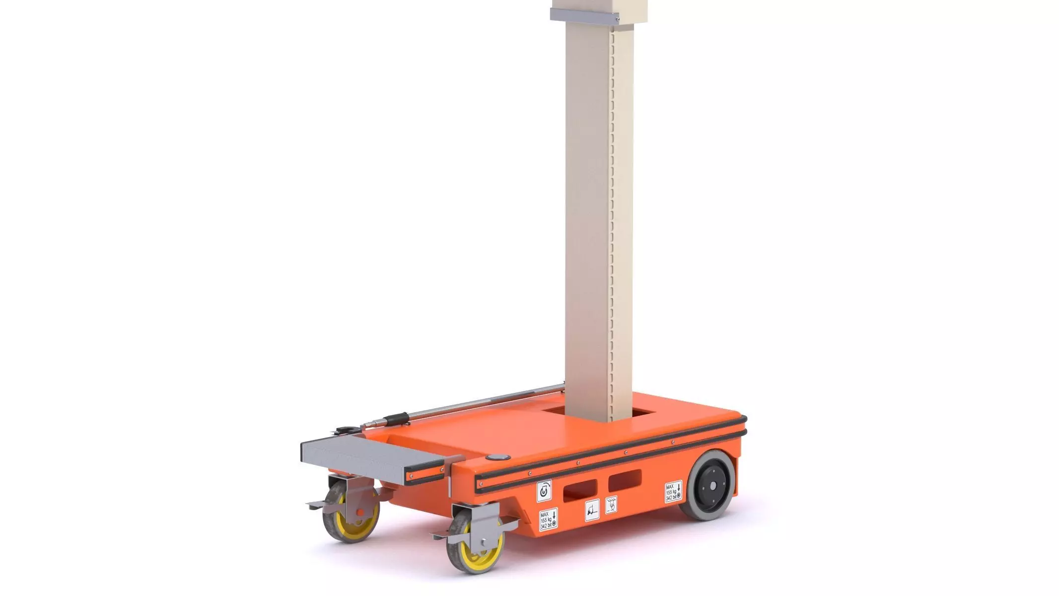 JLG Ecolift Non-Powered 3D model_16