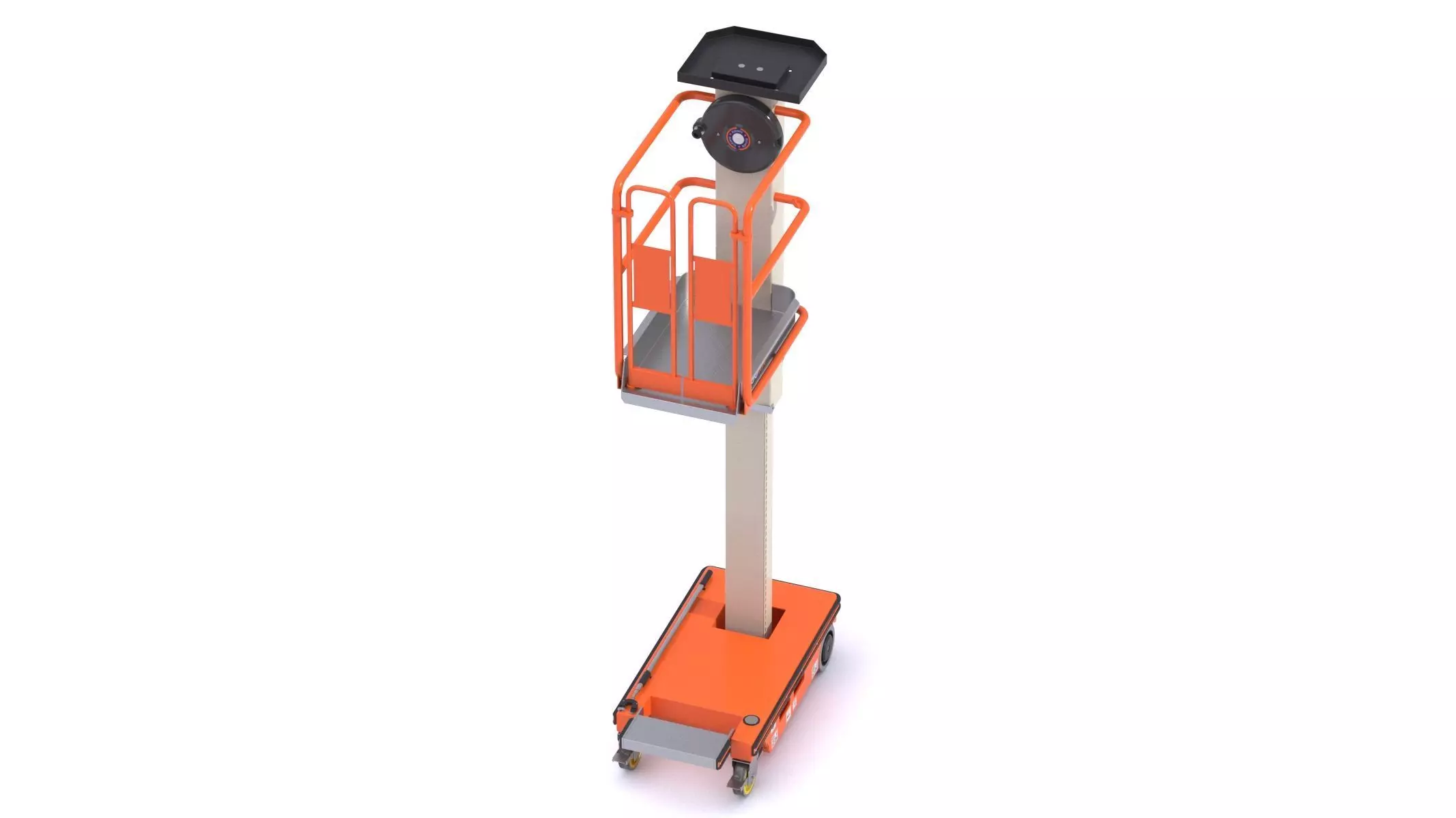 JLG Ecolift Non-Powered 3D model_5