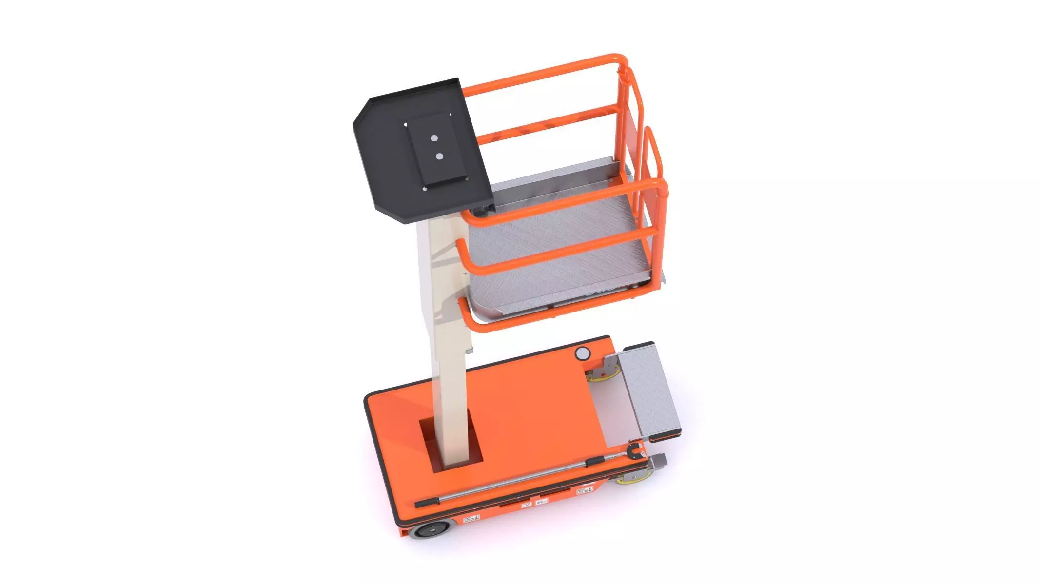 JLG Ecolift Non-Powered 3D model_6