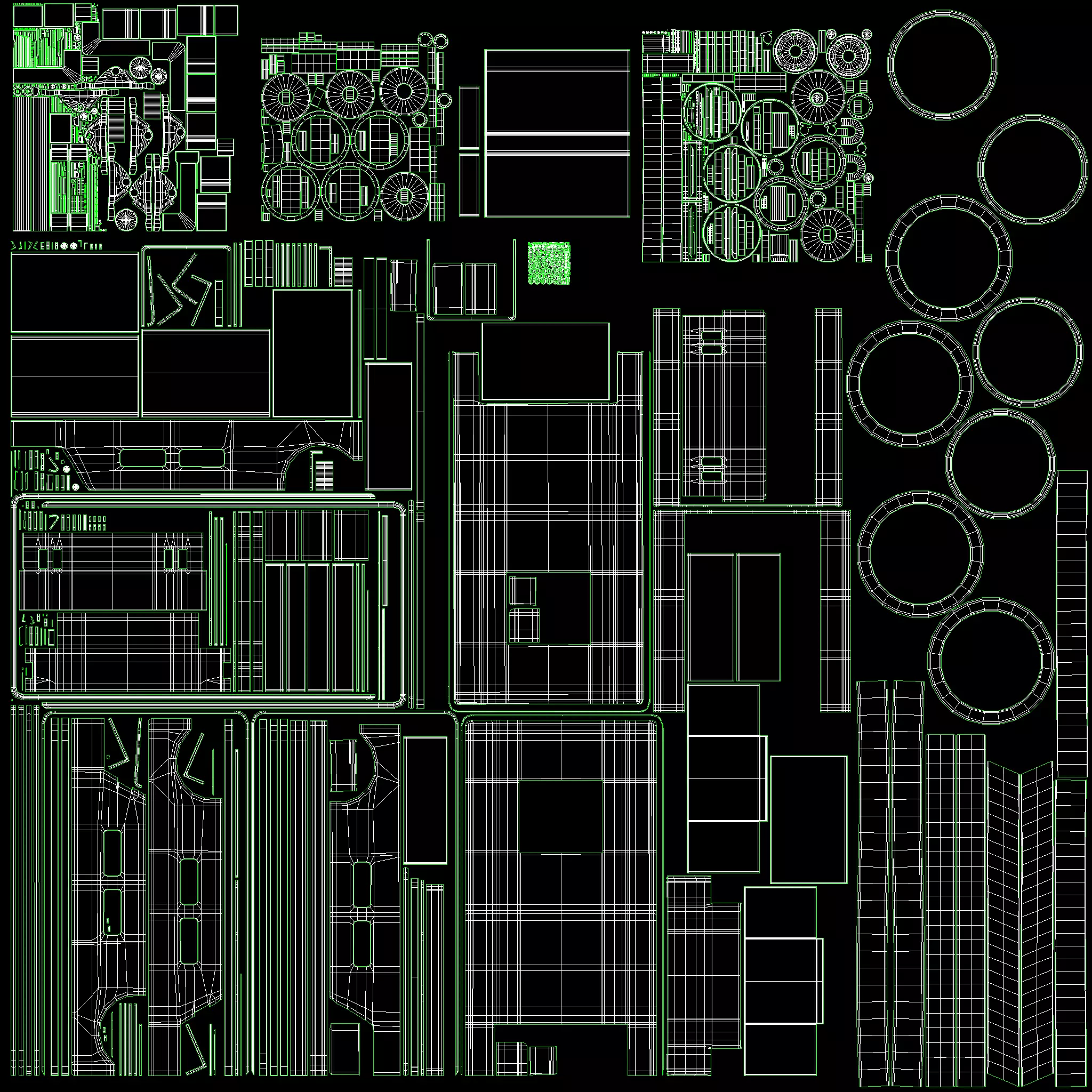 JLG Ecolift Non-Powered 3D model_9