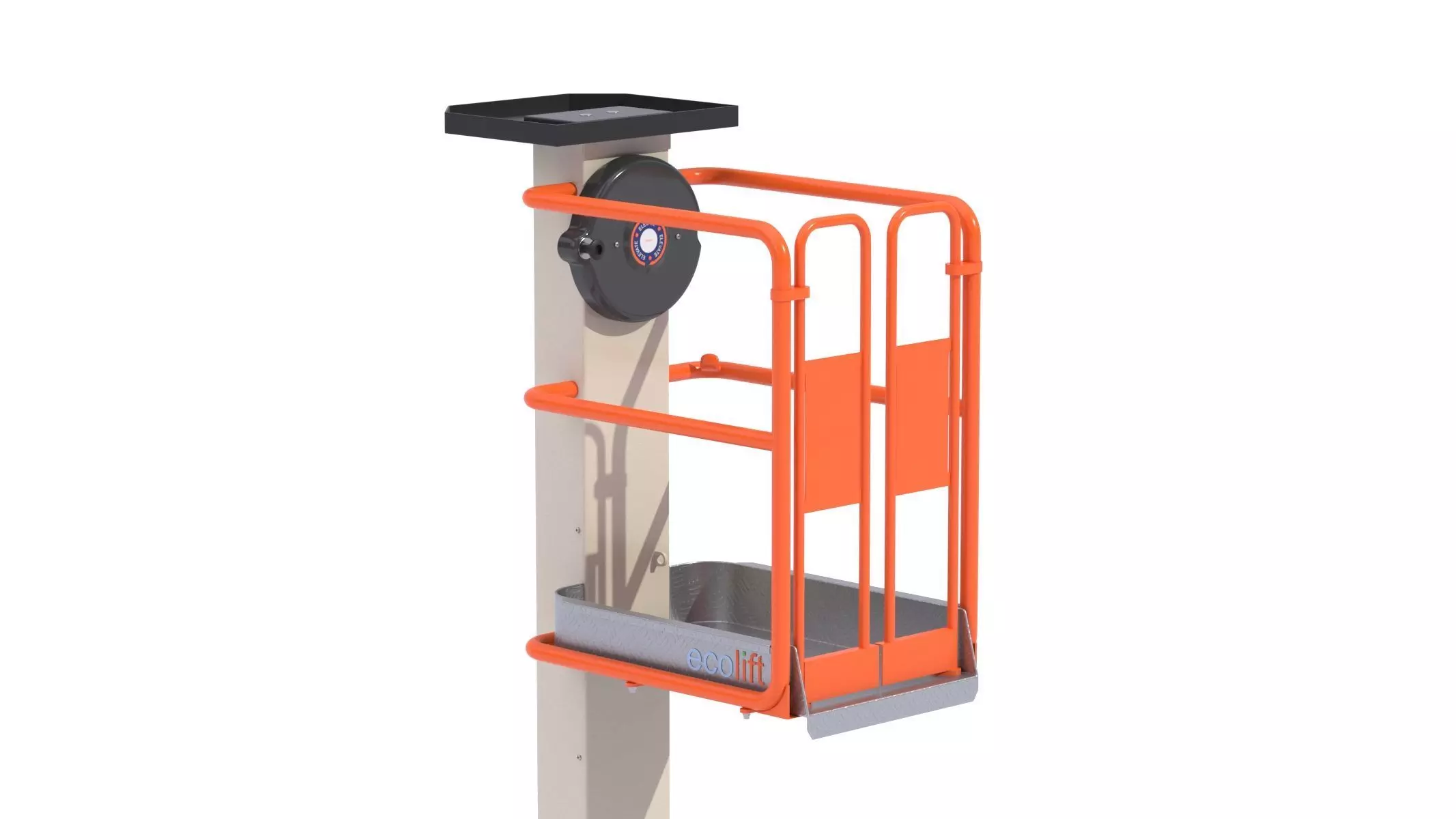 JLG Ecolift Non-Powered 3D model_8