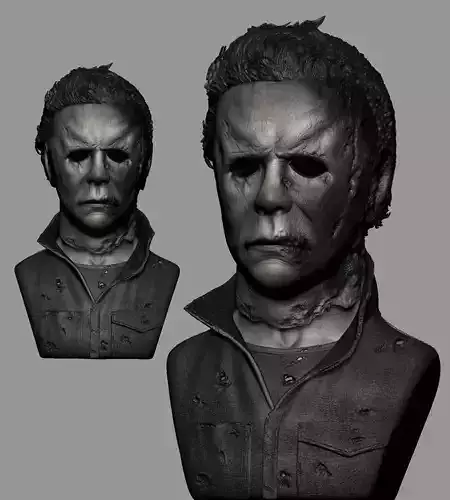 Michael Myers Halloween 3D Bust
