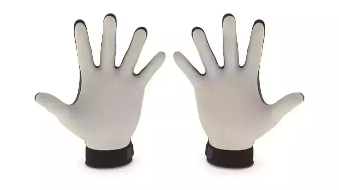 Handball Gloves 3D model