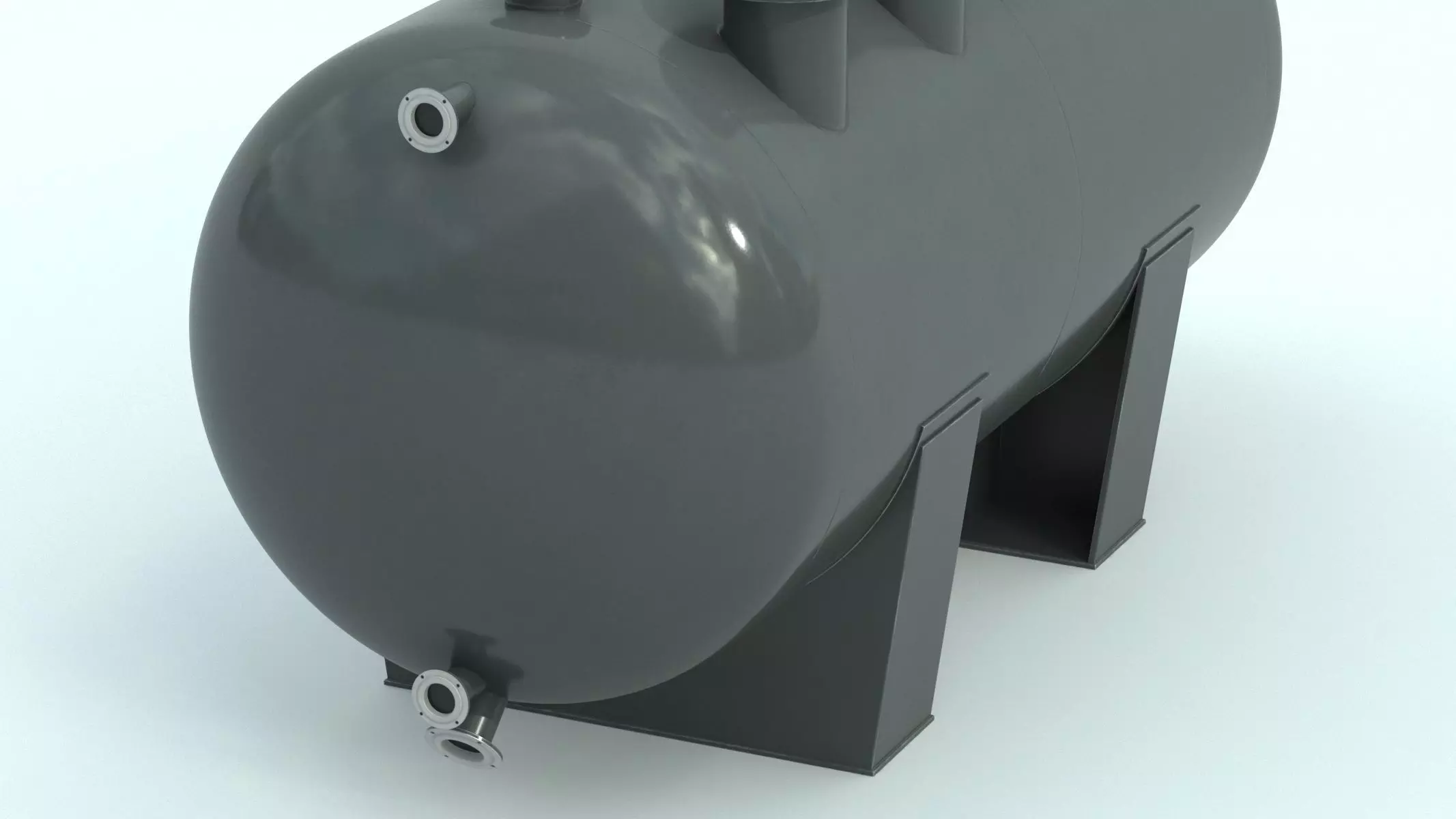 Refinery Acid Reaction Retention Tank 3D model_7