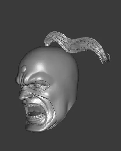 DC ALL STAR SQUADRON JUDOMASTER EXPRESSIONS 3-PACK HEADSCULPT 3D print model_9