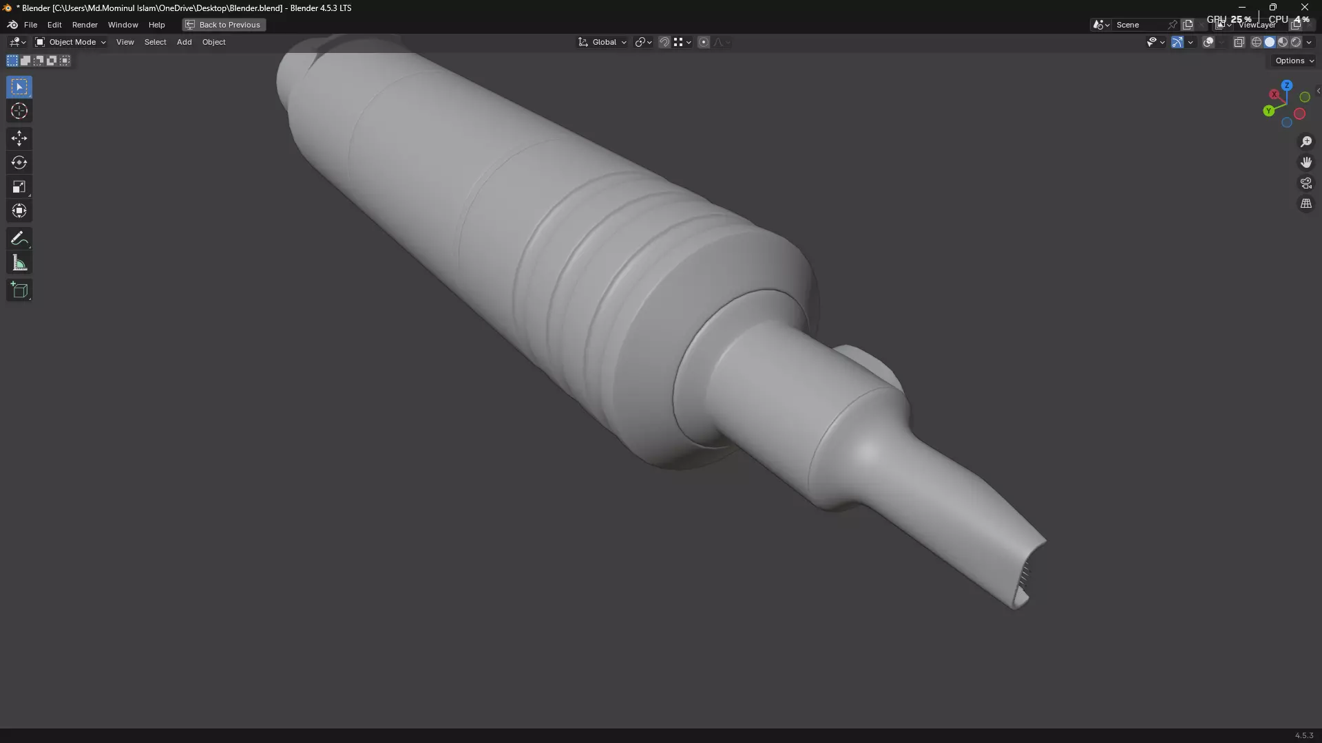 Tattoo Machine Pen PBR 3D model_17