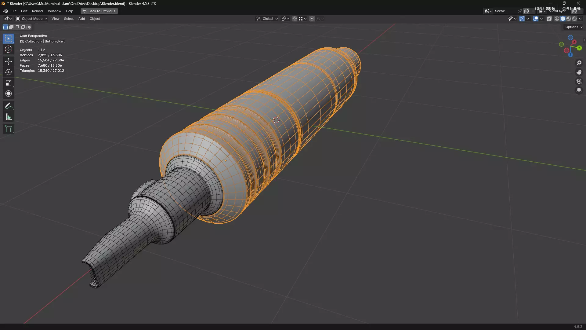 Tattoo Machine Pen PBR 3D model_27