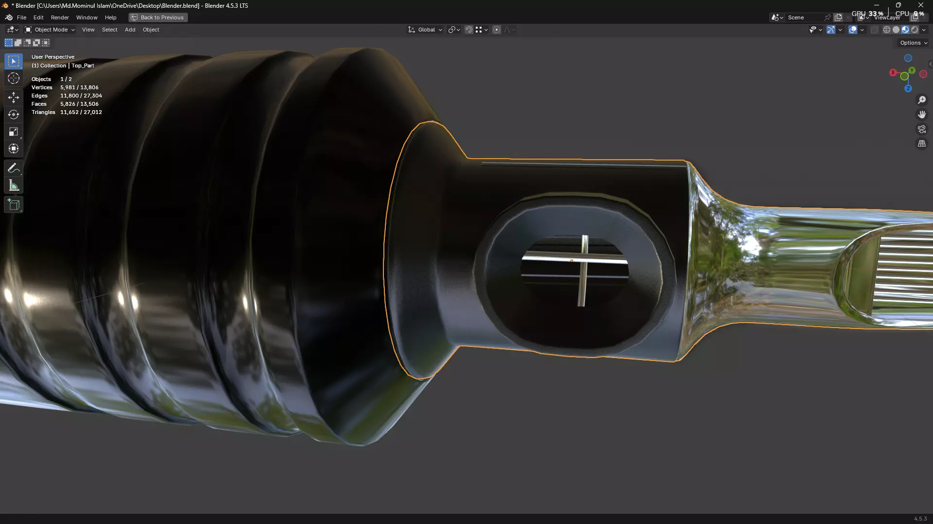 Tattoo Machine Pen PBR 3D model_40