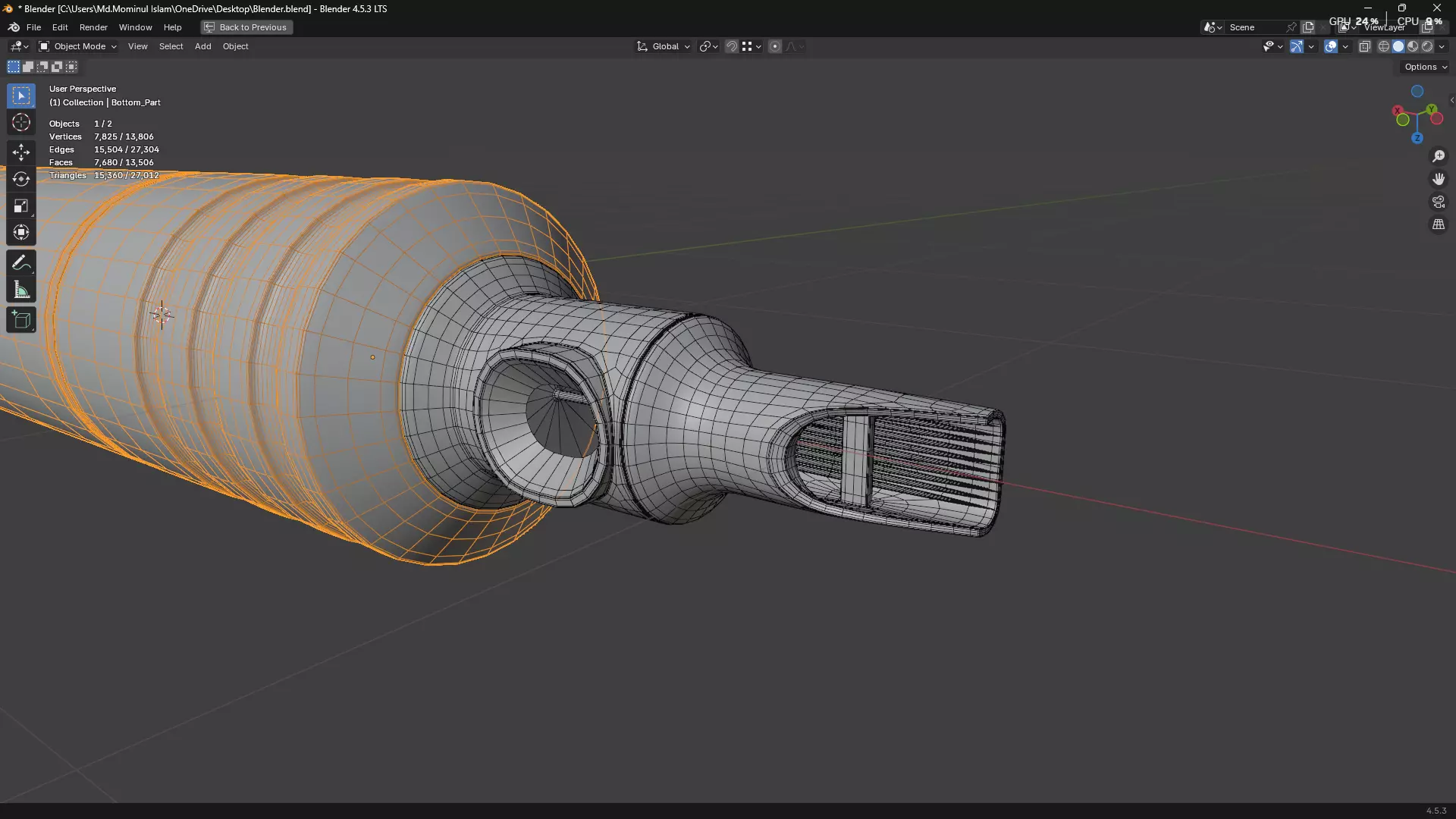 Tattoo Machine Pen PBR 3D model_26