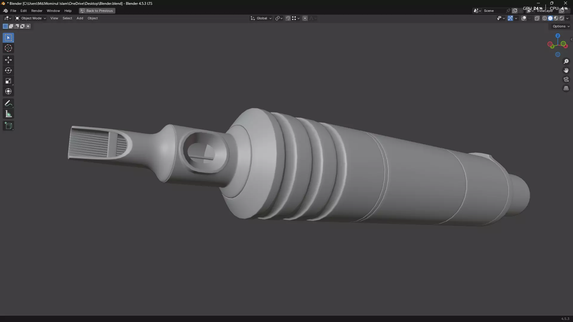 Tattoo Machine Pen PBR 3D model_21