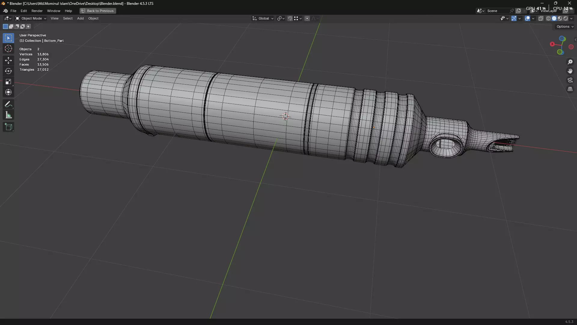 Tattoo Machine Pen PBR 3D model_33