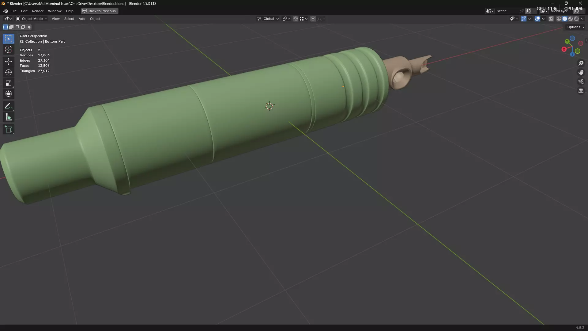 Tattoo Machine Pen PBR 3D model_45