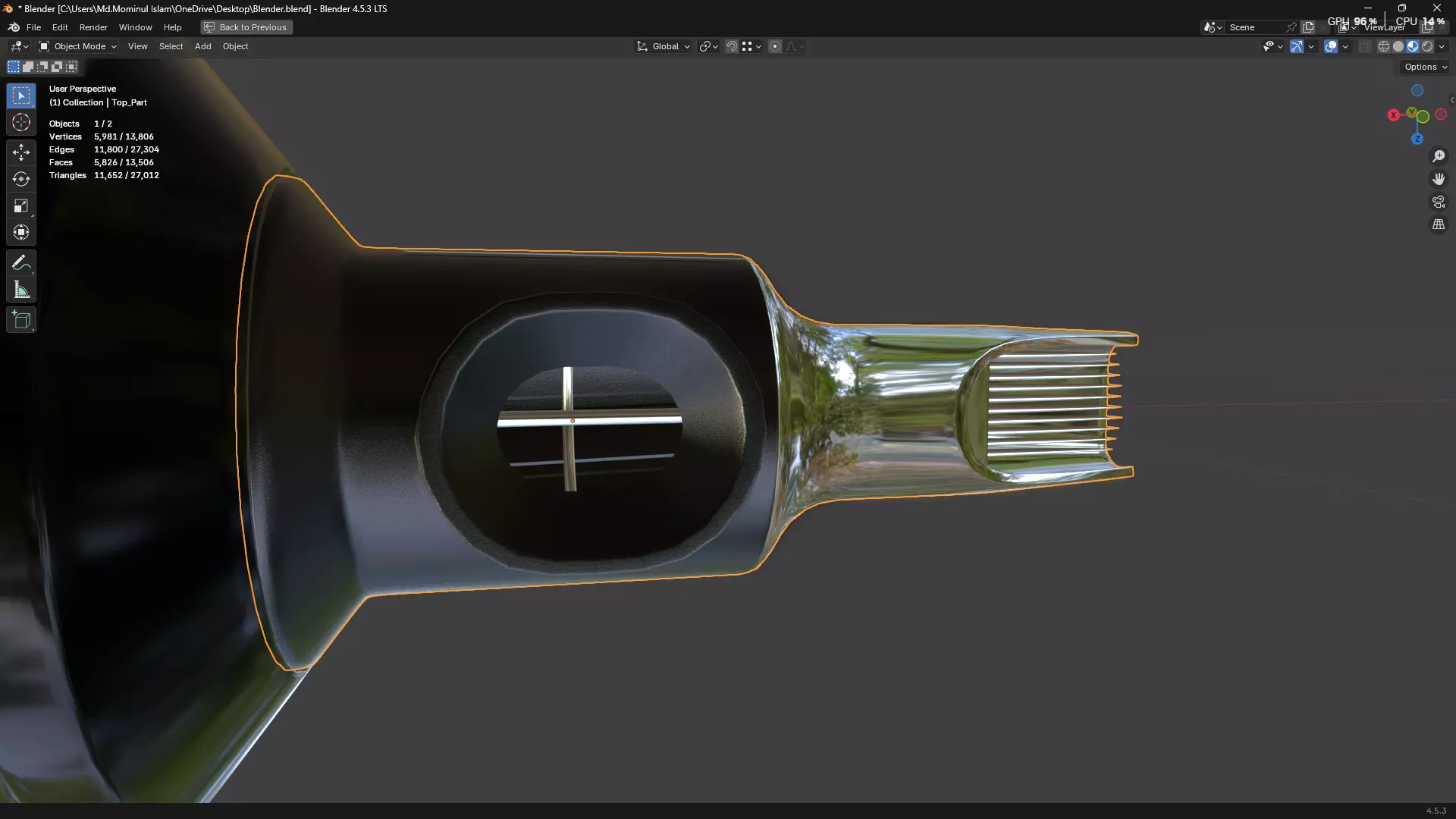 Tattoo Machine Pen PBR 3D model_41