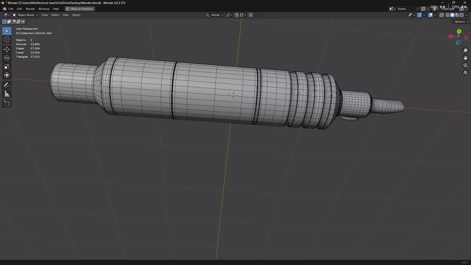 Tattoo Machine Pen PBR 3D model_34