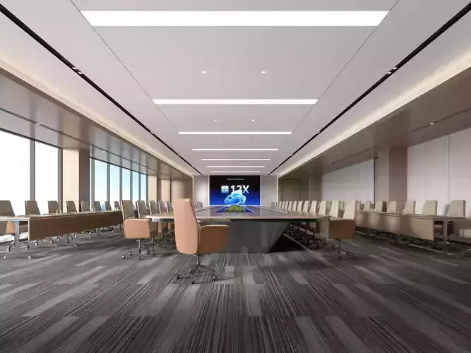 Interior scene conference room