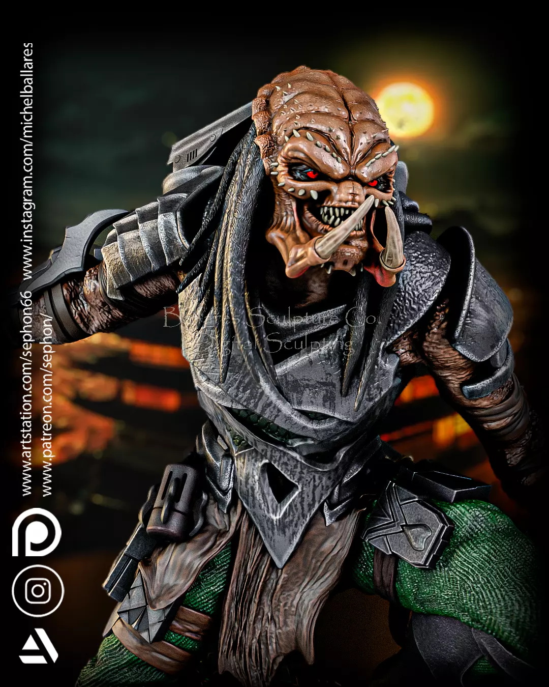 RONIN PREDATOR BY CREATIVE GEEK MB 3D print model_6