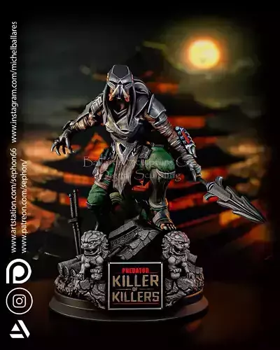 RONIN PREDATOR BY CREATIVE GEEK MB 3D print model RONIN PREDATOR BY CREATIVE GEEK MB 3D print model