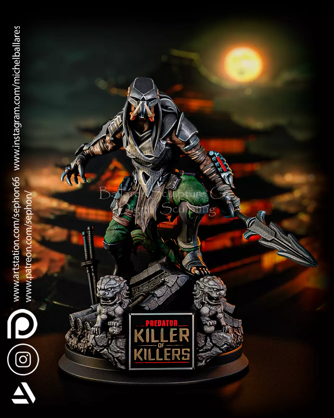 RONIN PREDATOR BY CREATIVE GEEK MB 3D print model_0