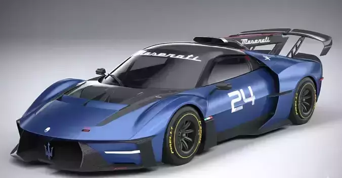 Maserati MC20 GT2 3D model 3
