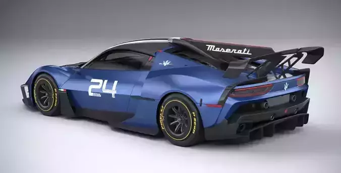 Maserati MC20 GT2 3D model 4
