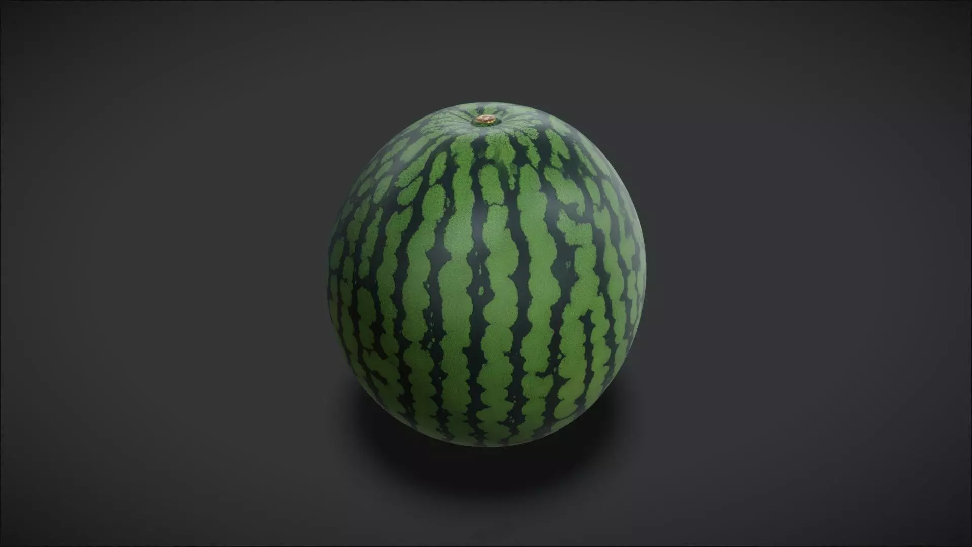 A Watermelon 3D model_1