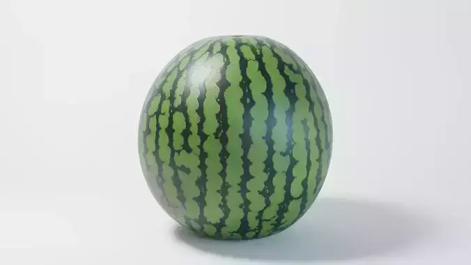 A Watermelon 3D model