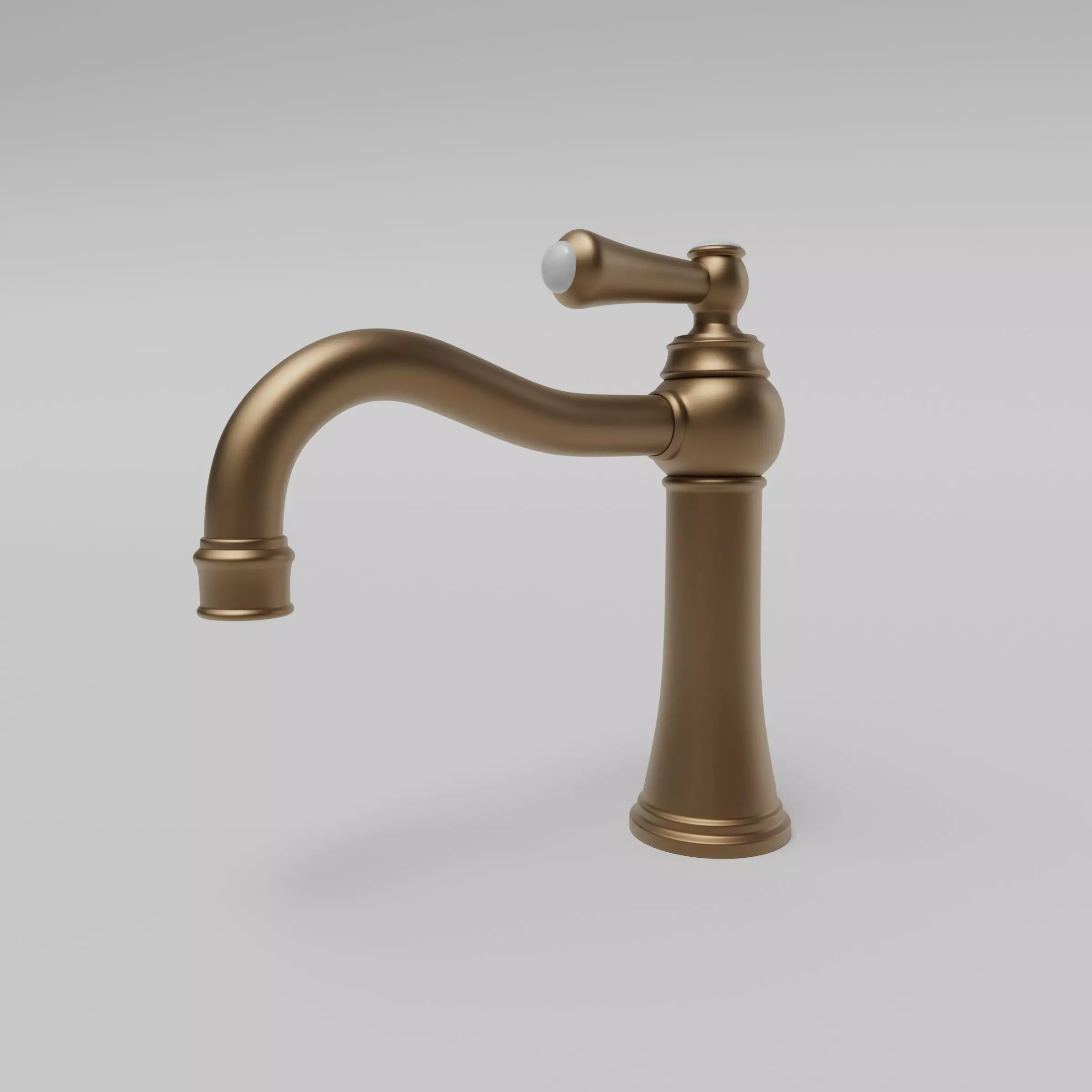 Georgian Era Kitchen and Bathroom Faucet 3D model