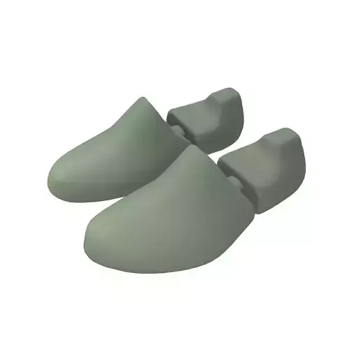 Shoe Last v1 002 Low-poly 3D model