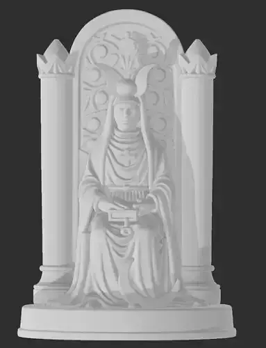 Tarot Rider The High Priestess Figure