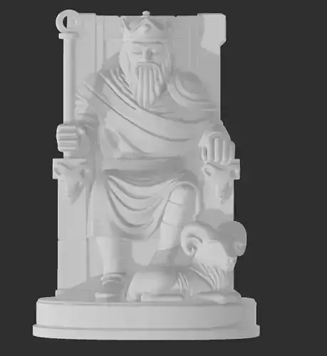 Tarot Rider The Emperor Figure