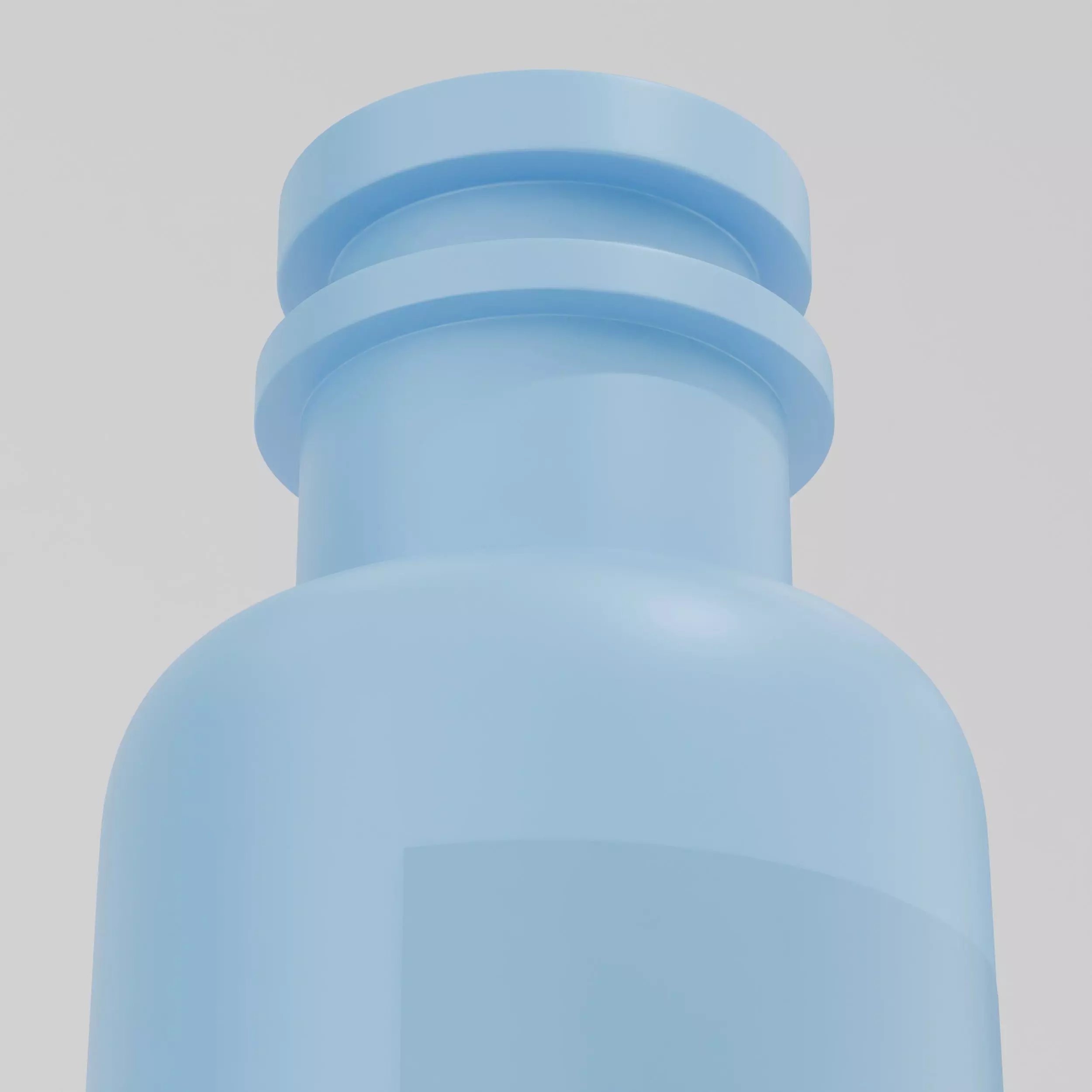 3D Perfume Bottle with Liquid Glass Cosmetic Packaging Model 3D model_5