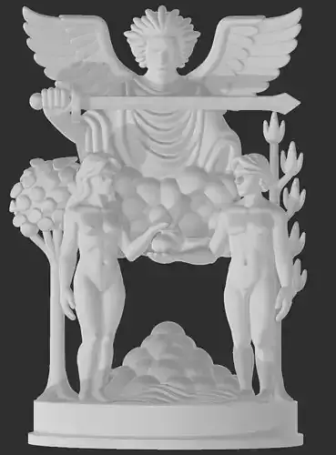 Tarot Rider The Lovers Figure