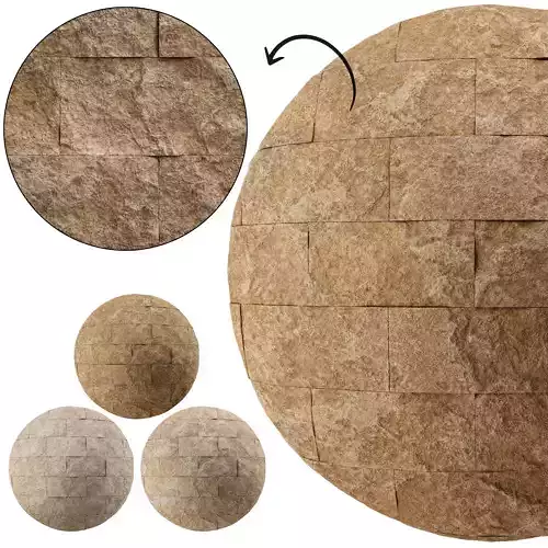 Split Face Travertine 03 - Seamless Texture Split Face Travertine 03 - Seamless Texture