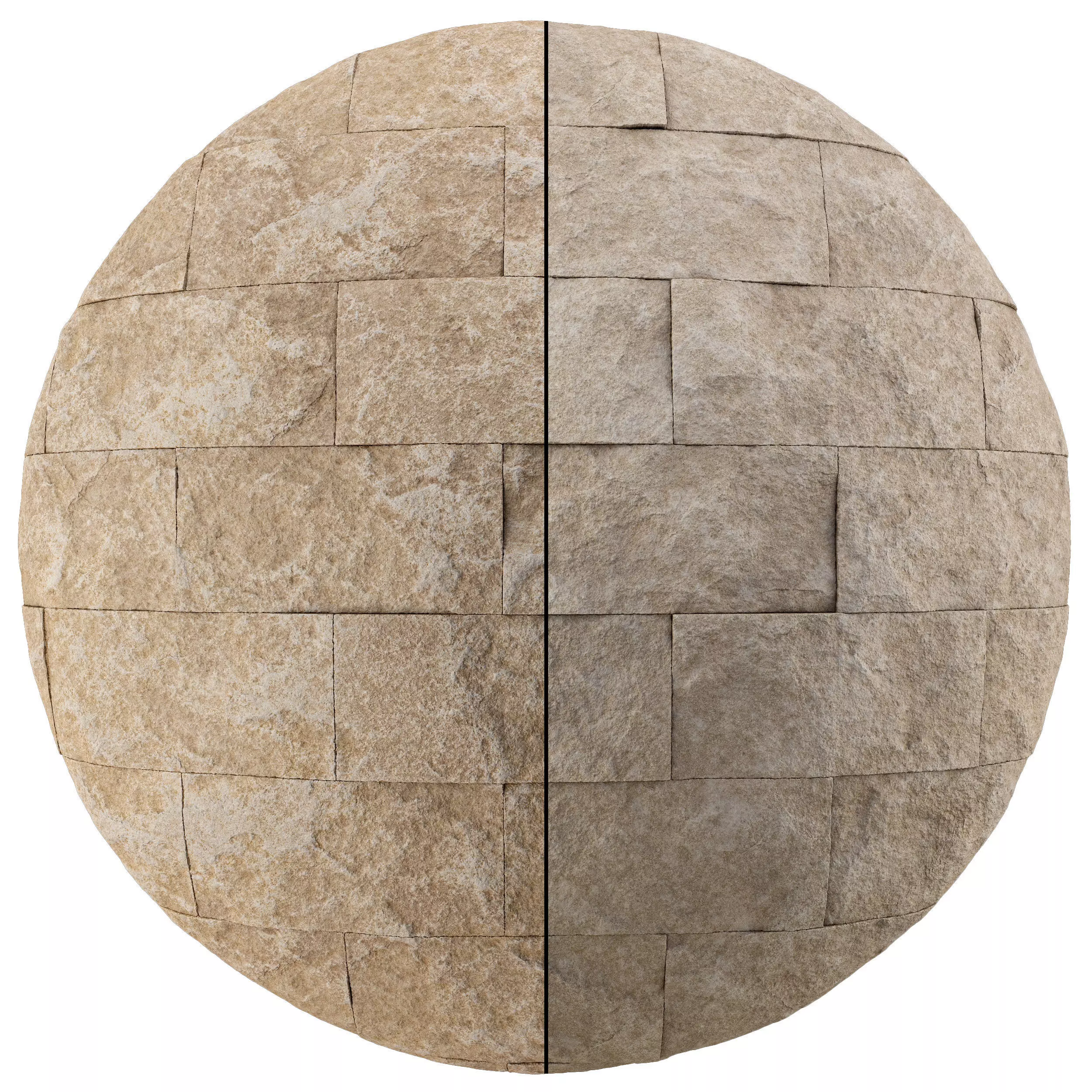 Split Face Travertine 03 - Seamless Texture_5
