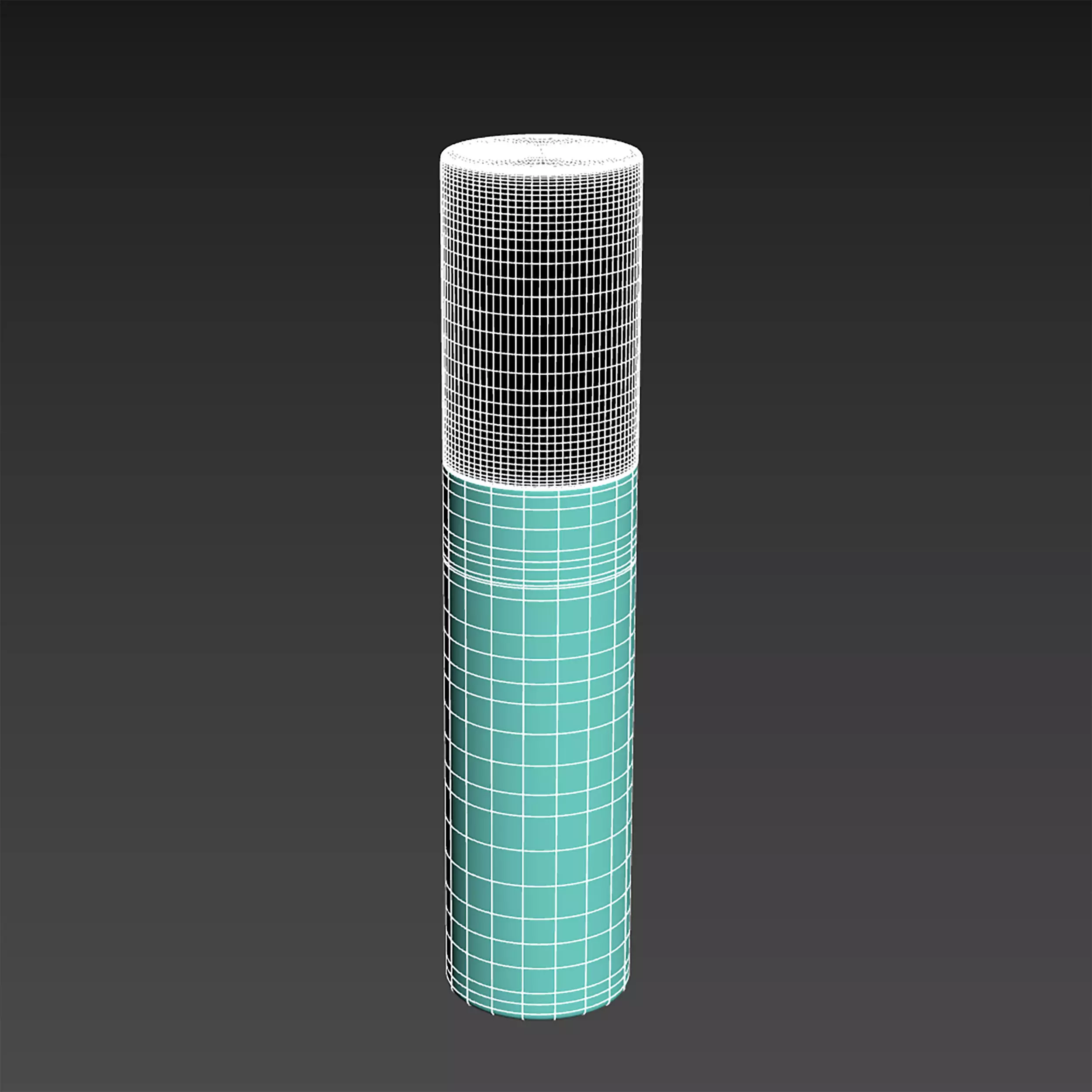 3D Perfume Spray Bottle Glass Cosmetic Atomizer Model 3D model_4