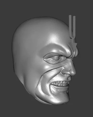 MARVEL BLACK BOLT EXPRESSIONS 3-PACK HEADSCULPT 3D print model_5