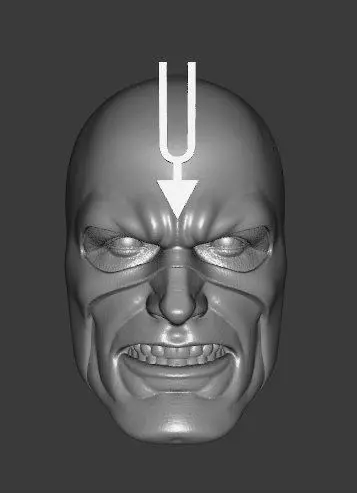 MARVEL BLACK BOLT EXPRESSIONS 3-PACK HEADSCULPT 3D print model_4