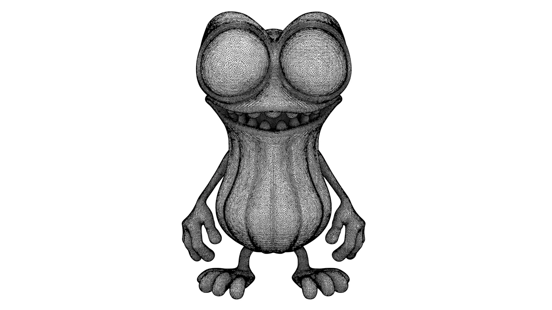 Monster character 15 3D model_8