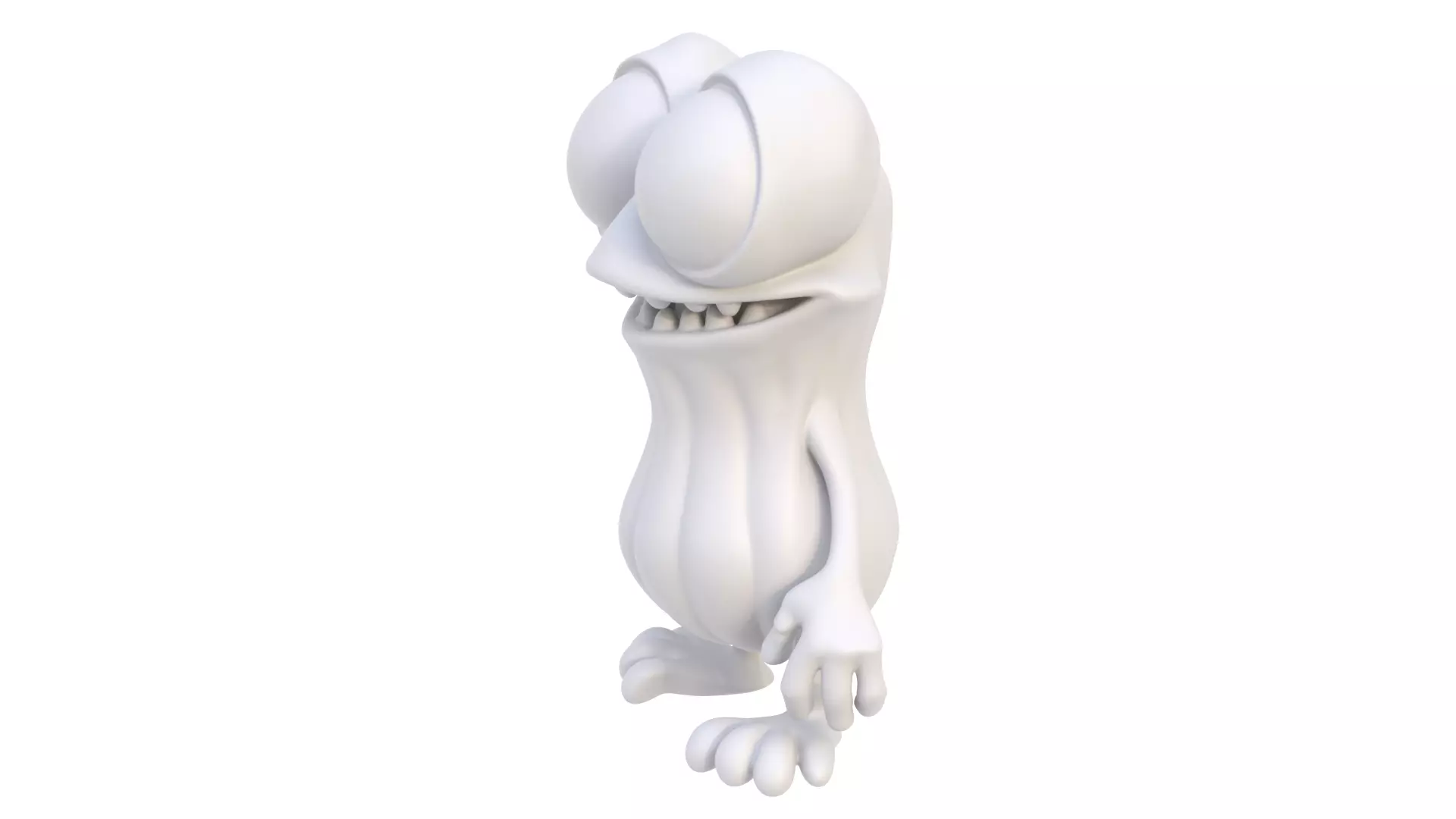 Monster character 15 3D model_2