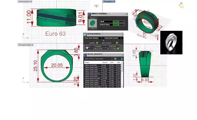 Mens Jewelry Ring A Symbol of Power and Glory mr0283