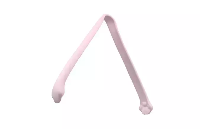 Cat Claw Food Clip v1 001 Low-poly 3D model 4