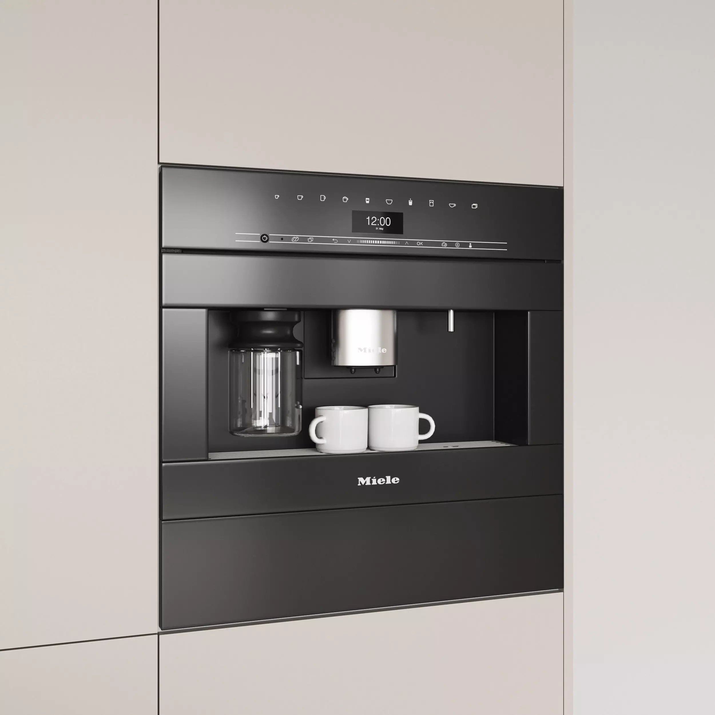 modern kitchen 02 3D model_3