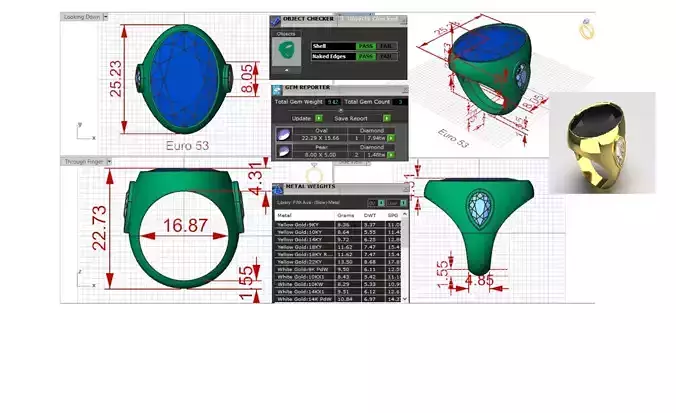 Luxury Mens Ring A Symbol of Power and Glory model mr0284