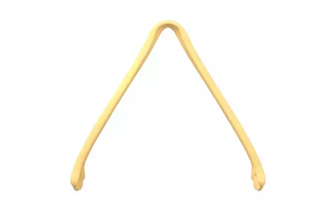 Cat Claw Food Clip v1 003 Low-poly 3D model 2