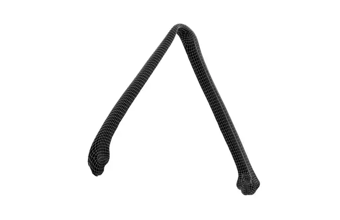 Cat Claw Food Clip v1 003 Low-poly 3D model 7