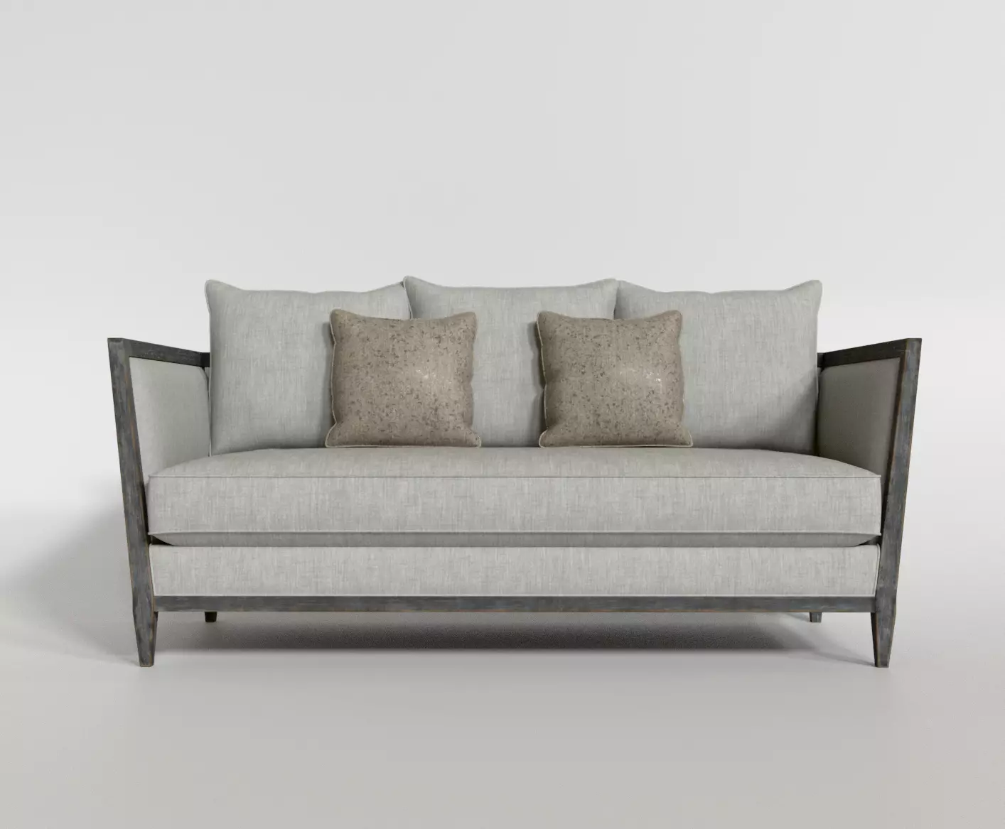 Sofa made in Blender 3D model_3