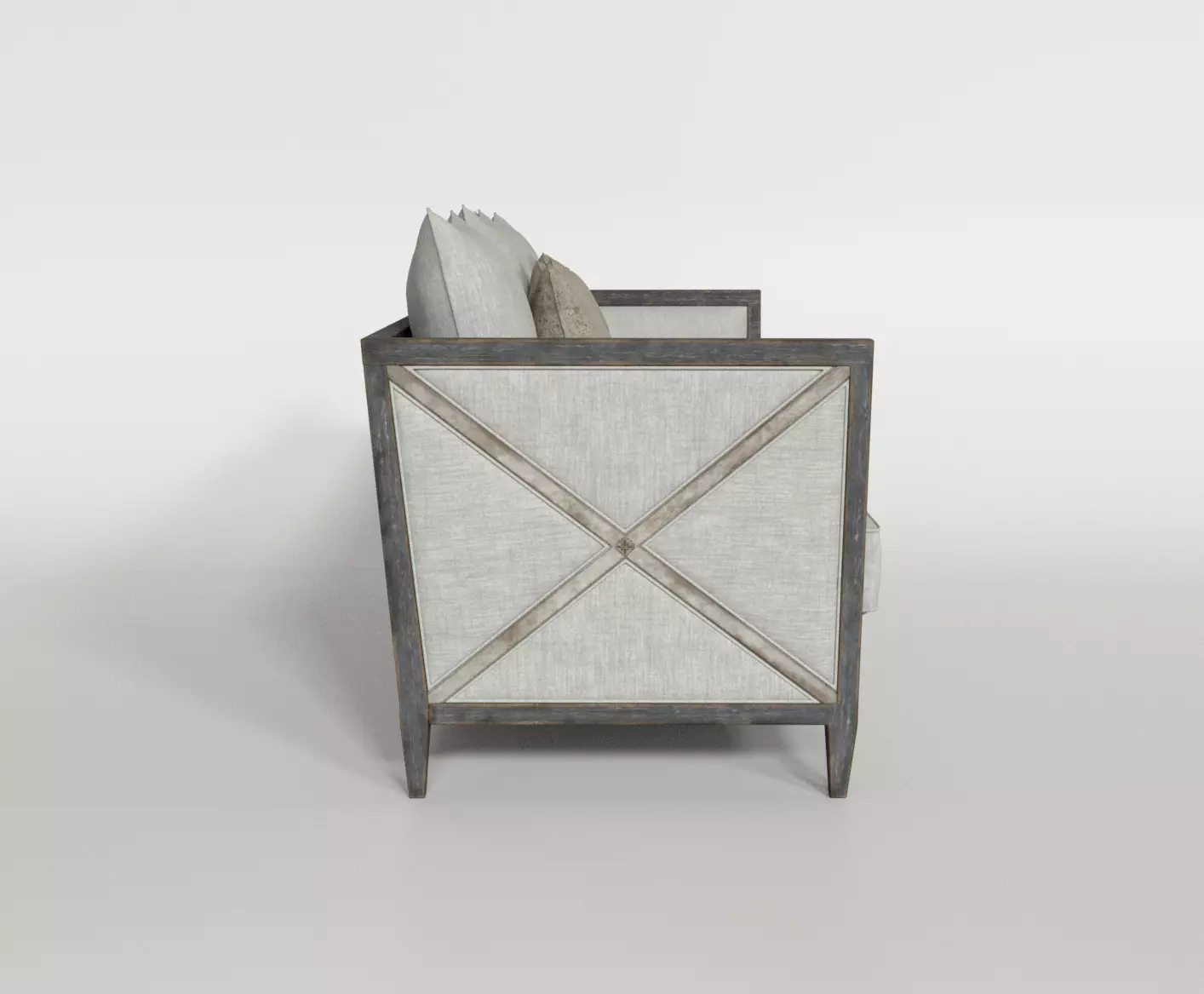 Sofa made in Blender 3D model_1