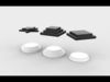 podium set 02 3D model_1